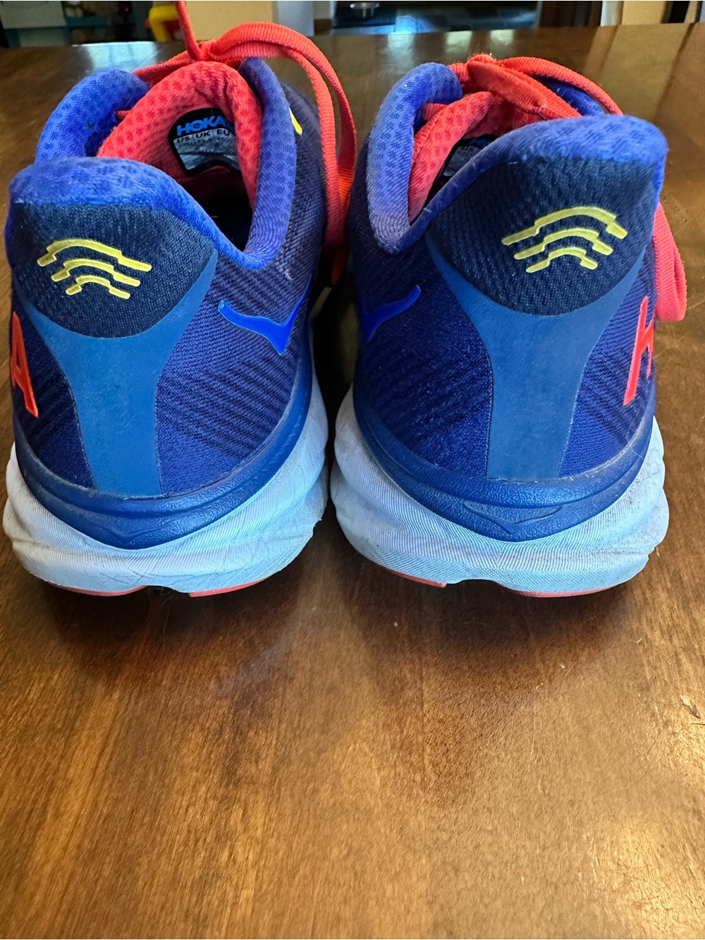 Hoka Clifton 9 men's running shoe size US 12D *Shows Lots of Wear!!* - Picture 2 of 11